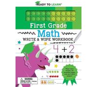 Editors of Silv Ready to Learn: First Grade Math Write & Wipe Wor (Anello, filo)