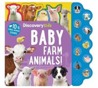 Editors of Silver D Discovery Kids: Baby Farm Animals (10-Button (Board book)