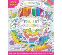 Editors of Silver Dolphin Boo ColorWorld: Foil Art Colorin (Mixed Media Product)