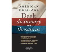 Editors of the Americ American Heritage Desk Dictionary And (Copertina rigida)