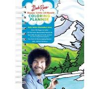 Editors of Thunder Bay Bob Ross Happy Little 18-Month Coloring P (Anello, filo)