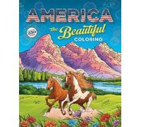 Editors of Thunder Bay Press America the Beautiful Coloring (Tascabile)