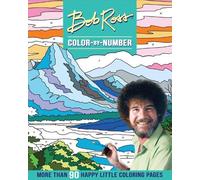Editors of Thunder Bay Press Bob Ross Color-by-Number (Tascabile)