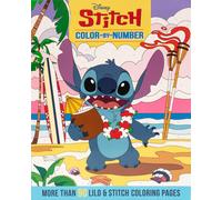 Editors of Thunder Bay Press Disney Stitch Color-By-Number (Tascabile)