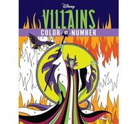 Editors of Thunder Bay Press Disney Villains Color-By-Number (Tascabile)