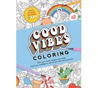 Editors of Thunder Bay Press Good Vibes Coloring (Tascabile)