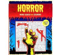 Editors of Thunder Bay Press Horror Word Search and Coloring (Tascabile)