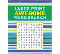 Editors of Thunder Bay Press Large Print Awesome Word Search (Tascabile)