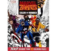 Editors of Thunder Bay Press Marvel Zombies Color-By-Number (Tascabile)