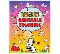 Editors Of Thunder Bay Press Peanuts Quotable Coloring BOOK NUOVO