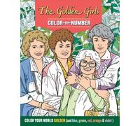 Editors of Thunder Bay Press The Golden Girls Color-by-Number (Tascabile)