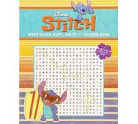 Editors of Thunder Disney Stitch Word Search, Quips, Quotes and Col (Tascabile)