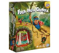 EDITRICE GIOCHI, Fuga dalla Giungla, gioco da tavolo con Kinetic Sand, gioco in scatola con effetti sensoriali al tatto, per bambini dai 4 anni, Board game da 2 a 4 giocatori.
