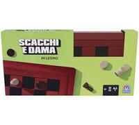 Spin Master Editrice Giochi Set Scacchi e Dama in Elegante Valigetta di legno