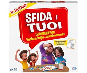 Editrice Giochi, Sfida I Tuoi, la scommesa finale, il classico gioco da tavolo a quiz per famiglie, una sfida bambini contro genitori, dagli 8 anni in su