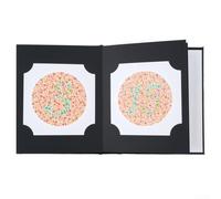 Edizione 2026 Ishihara Libro di test per daltonismo, 38 piastre di screening della visione optometrica per il rilevamento di carenze rosso-verde, 19 x 14,8 cm