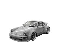 Edizione Da Collezione 1:18 Per La Scala Porsche 911 RWB 2015 Wide Body Sports Car Simulazione Resina Modello Di Auto Collezione Di Fan Decorazione Per La Casa Mforetal Ornaments Giocattoli Metal Vehi