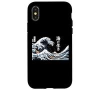 Edizione Great Wave Live by the Sea Custodia per iPhone X/XS