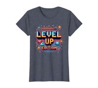 Edizione Level Up: Celebrazione del Successo dei Giocatori Maglietta, Donna, Pervinca, L