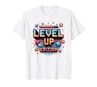 Edizione Level Up: Celebrazione del Successo dei Giocatori Maglietta, Uomo, Bianco, L