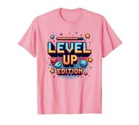 Edizione Level Up: Celebrazione del Successo dei Giocatori Maglietta, Uomo, Rosa, L