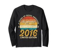 Edizione Limitata 10 Anni 2016 - Fantastico decimo Compleanno Maglia a Manica