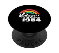 Edizione Limitata 1954 Compleanno 1954 Nato nel 1954 PopSockets PopGrip Adesivo