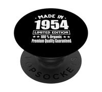 Edizione Limitata 1954 Compleanno 1954 Nato nel 1954 PopSockets PopGrip Adesivo