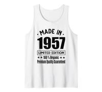 Edizione Limitata 1957 Compleanno 1957 Nato nel 1957 Canotta