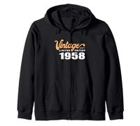 Edizione Limitata 1958 Compleanno 1958 Nato nel 1958 Felpa con Cappuccio