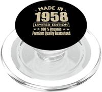 Edizione Limitata 1958 Compleanno 1958 Nato nel 1958 PopSockets PopGrip per MagSafe