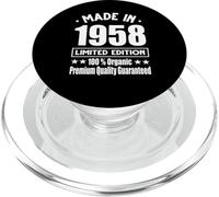 Edizione Limitata 1958 Compleanno 1958 Nato nel 1958 PopSockets PopGrip per MagSafe