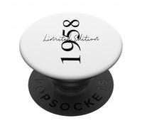 Edizione limitata 1958 Compleanno 1958 Nato nel 1958 Vintage PopSockets PopGrip Adesivo