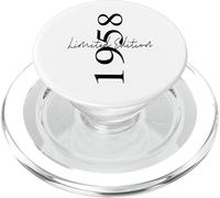 Edizione limitata 1958 Compleanno 1958 Nato nel 1958 Vintage PopSockets PopGrip per MagSafe
