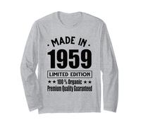 Edizione Limitata 1959 Compleanno 1959 Nato nel 1959 Maglia a Manica