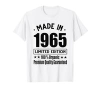 Edizione Limitata 1965 Compleanno 1965 Nato nel 1965 Maglietta
