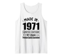 Edizione Limitata 1971 Compleanno 1971 Nato nel 1971 Canotta