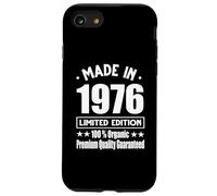 Edizione Limitata 1976 Compleanno 1976 Nato nel 1976 Custodia per iPhone SE (2020) / 7/8