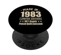 Edizione Limitata 1983 Compleanno 1983 Nato nel 1983 PopSockets PopGrip Adesivo