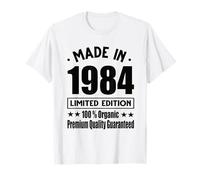 Edizione Limitata 1984 Compleanno 1984 Nato nel 1984 Maglietta
