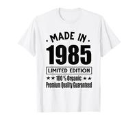 Edizione Limitata 1985 Compleanno 1985 Nato nel 1985 Maglietta