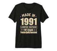 Edizione Limitata 1991 Compleanno 1991 Nato nel 1991 Maglietta Premium