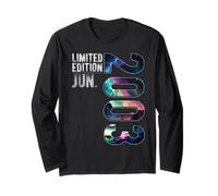 Edizione limitata 2003 Birthday Born In June Compleanno 2003 Maglia a Manica