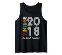 Edizione limitata 2018 Compleanno 2018 Nato 2018 Vintage Canotta