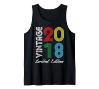 Edizione limitata 2018 Compleanno 2018 Nato 2018 Vintage Canotta