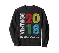Edizione limitata 2018 Compleanno 2018 Nato 2018 Vintage Felpa