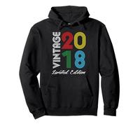 Edizione limitata 2018 Compleanno 2018 Nato 2018 Vintage Felpa con Cappuccio