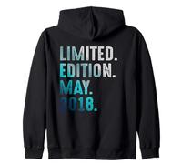 Edizione Limitata Maggio 2018 Retro Vintage 2018 Felpa con Cappuccio