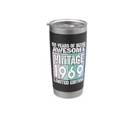 Edizione limitata per il 55° compleanno Nato nel 1969 Bicchiere termico in acciaio inox doppia parete