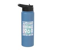 Edizione limitata per il 55° compleanno Nato nel 1969 Stainless Steel Insulated Water Bottle